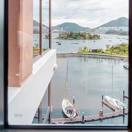 The Castle Ocean Marina Double Suite Yeosu Dış mekan fotoğraf